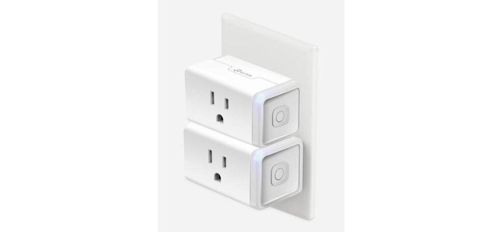 Kasa Smart Plug HS103P2 enchufe inteligente Wi-Fi, pack de 2