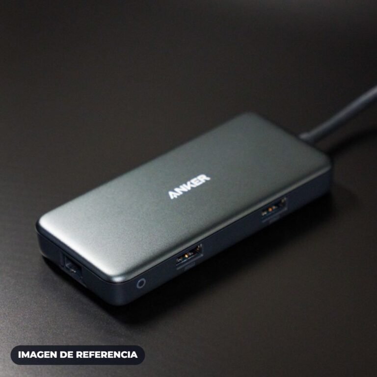 Imagen de referencia de Anker Hub USB-C 7 en 1 Adaptador Multipuerto 4K HDMI